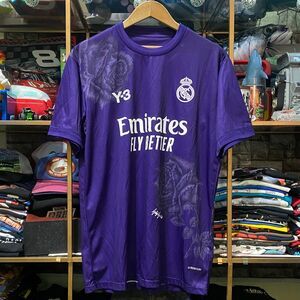 Real Madrid x Y-3 Adidas 2024 Fourth Jersey Large Purple Yohji Yamamoto RARE